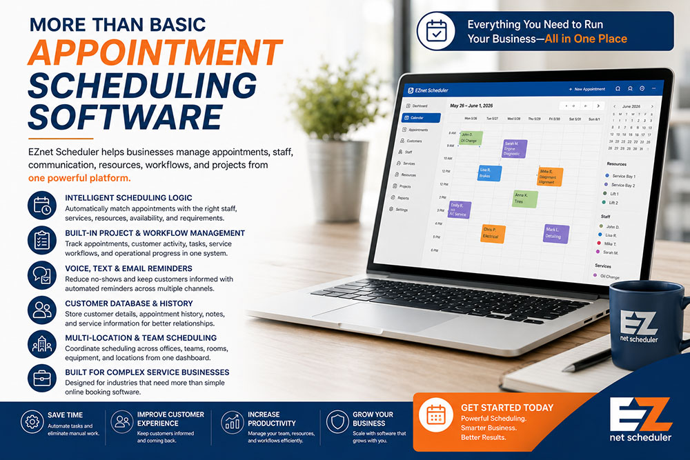 More Than Basic Appointment Scheduling Software: Why Growing Businesses Need More Than an Online Calendar